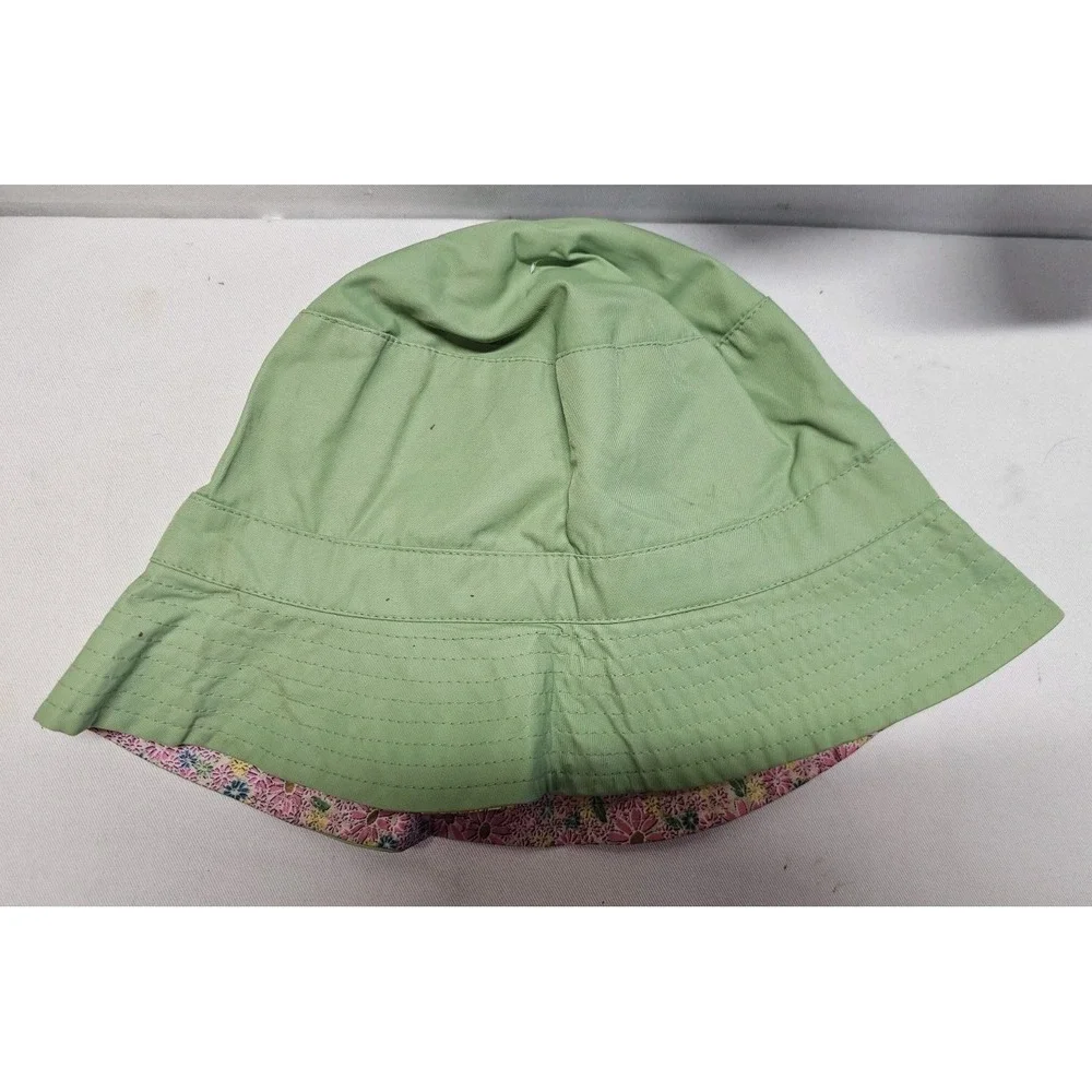 VTG Y2K Michael Kors Green Mid Length Trench Coat With Bucket Hat Cottagecore